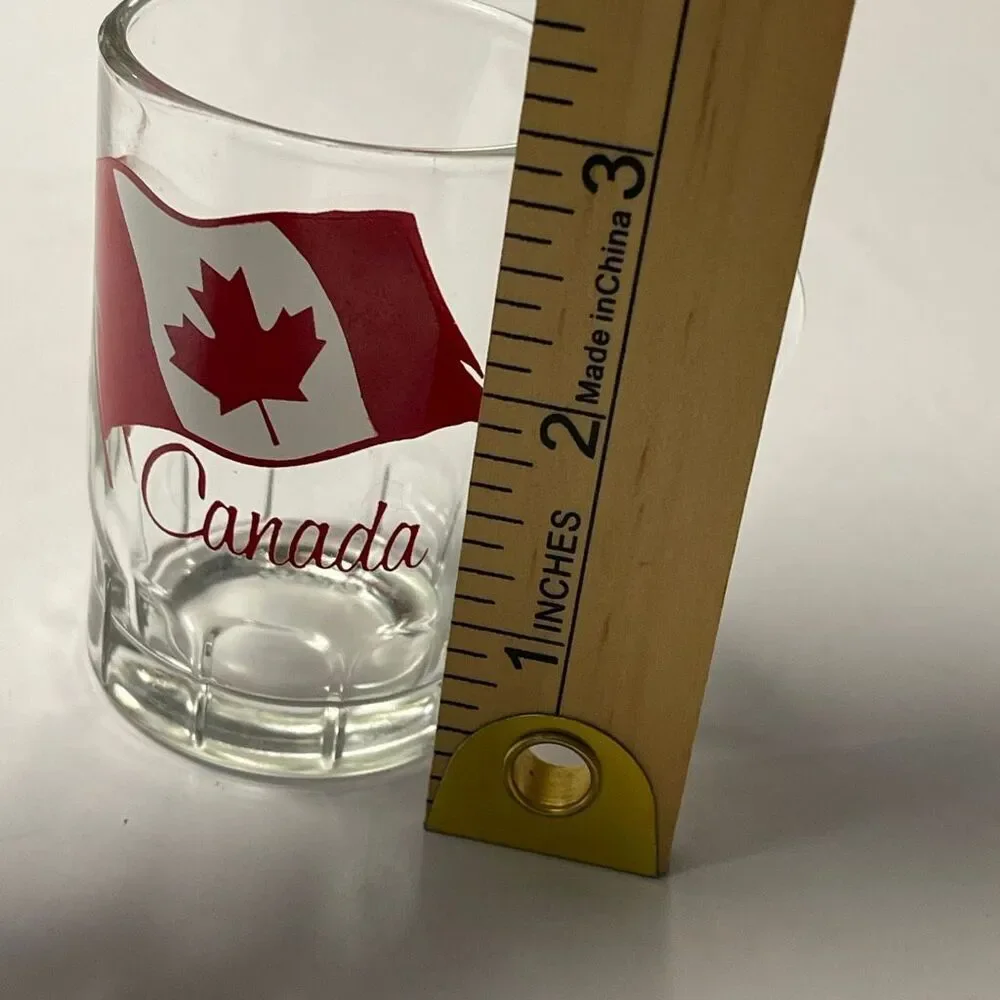 Vintage Mini mug shot glass Canada made in France.